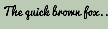 Image with Font Color 000000 and Background Color BBCAB5
